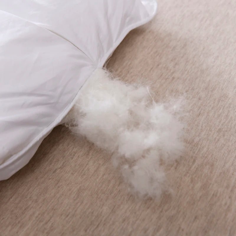White Deluxe Cotton Goose Down Comforter