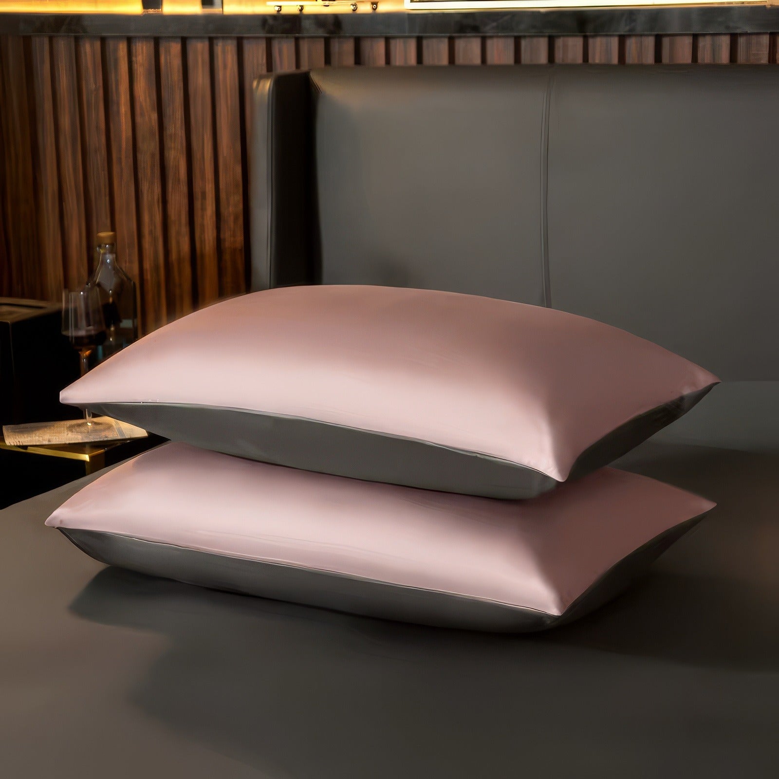 Silver Pink Bedding Set