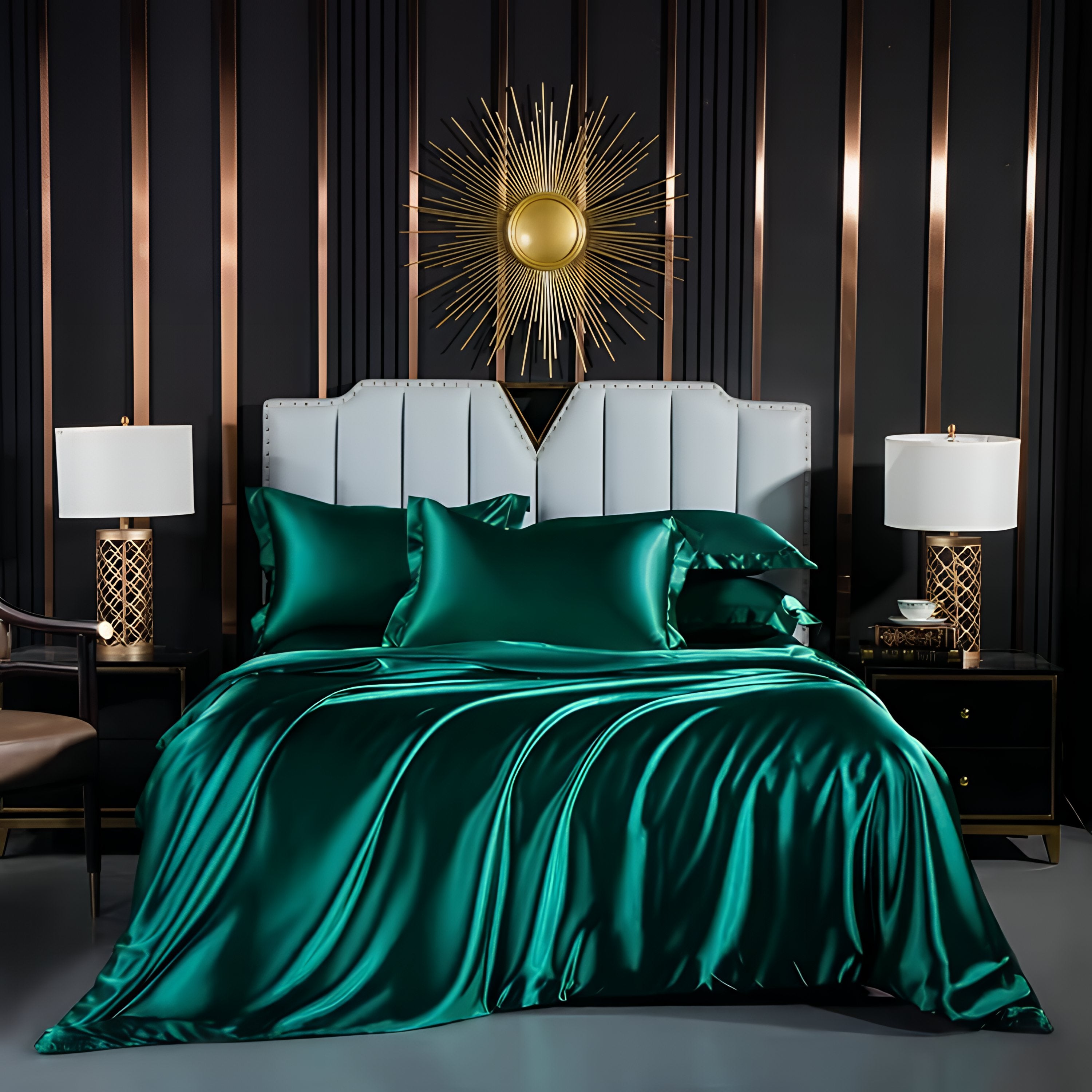 Flora Mulberry Silk Bedding Set