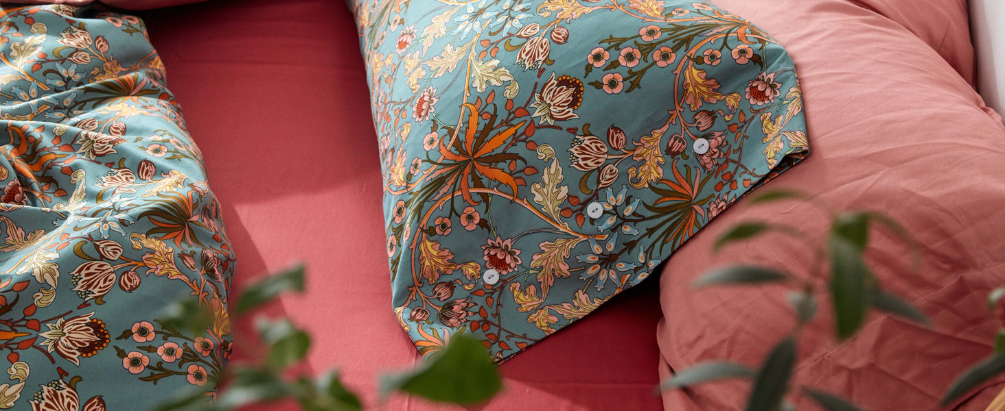 Verdant Floral Bedding Set