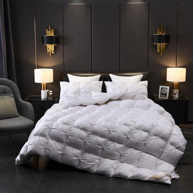 Tali Pinch Quilted Goose Down Filling Comforter