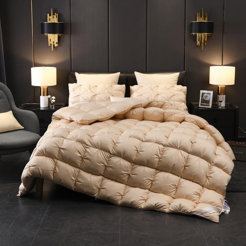 Tali Pinch Quilted Goose Down Filling Comforter