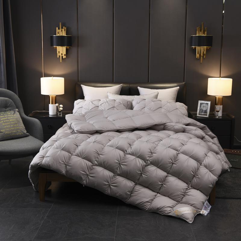 Tali Pinch Quilted Goose Down Filling Comforter