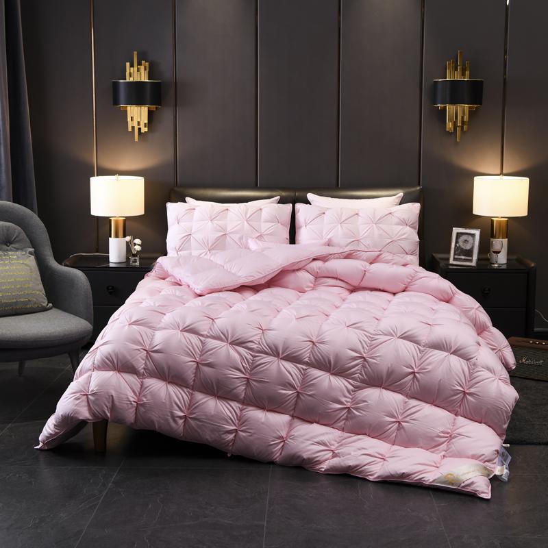 Tali Pinch Quilted Goose Down Filling Comforter