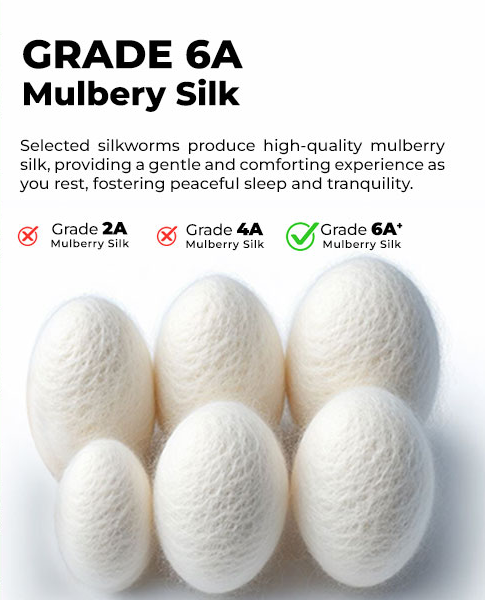 Premium Mulberry Silk Pillowcase