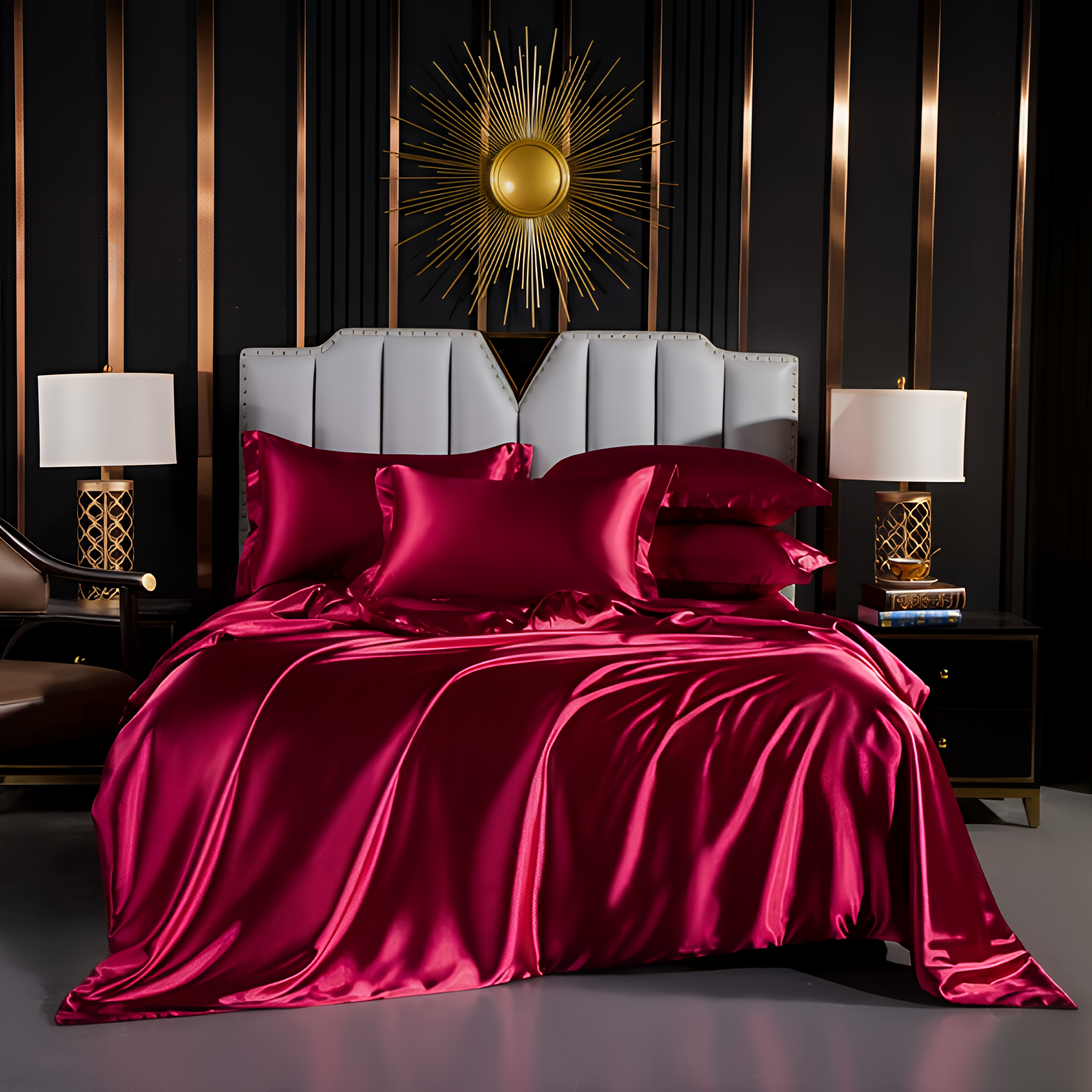 Flora Mulberry Silk Bedding Set