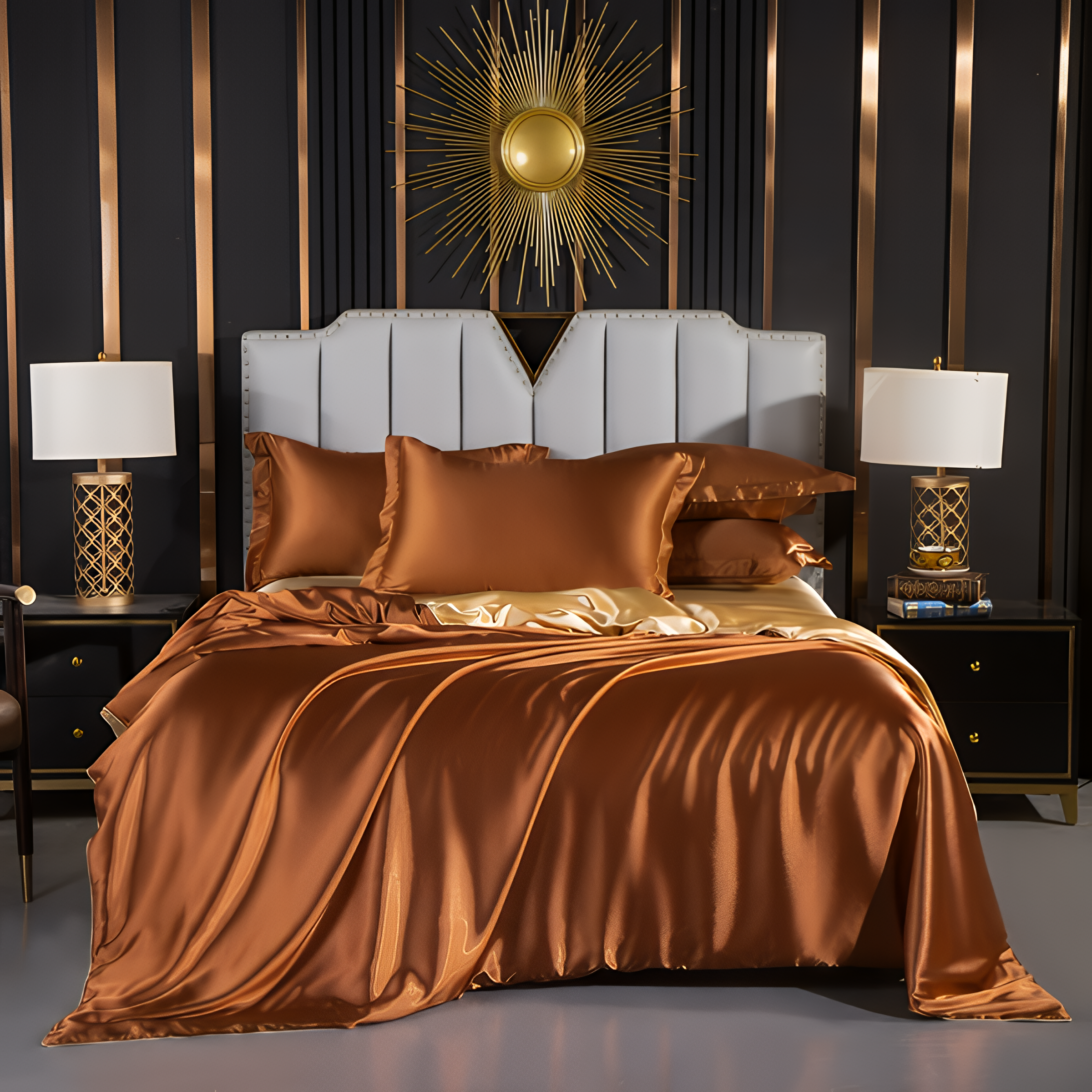 Flora Mulberry Silk Bedding Set