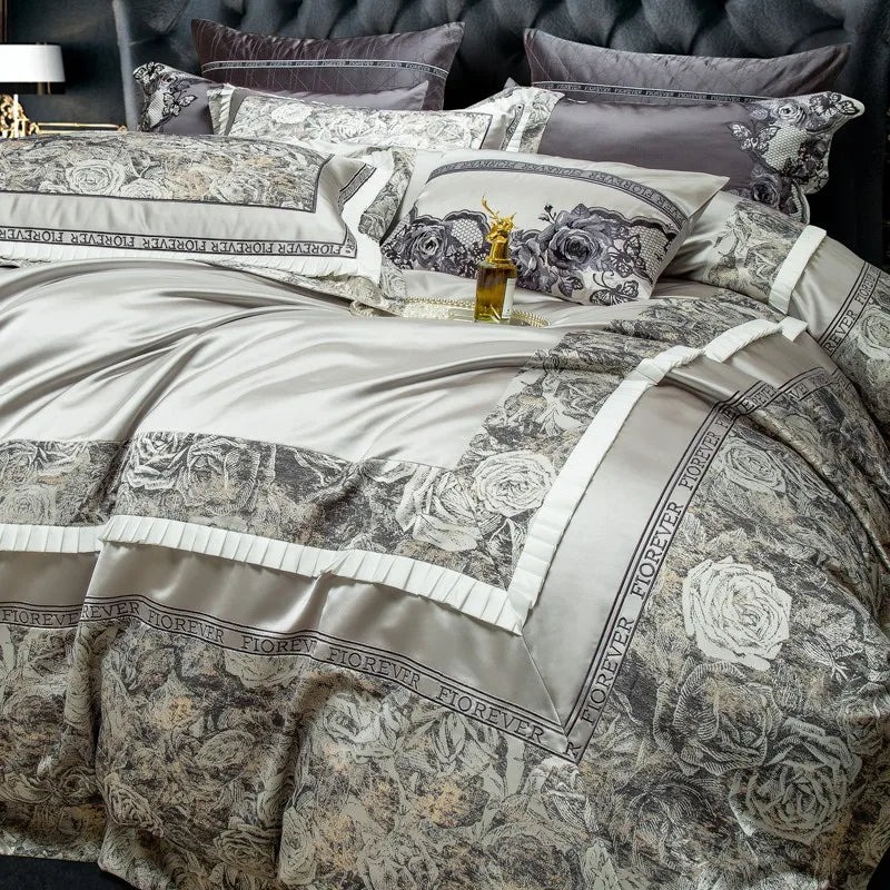 Halden Floral Luxury Bedding Set