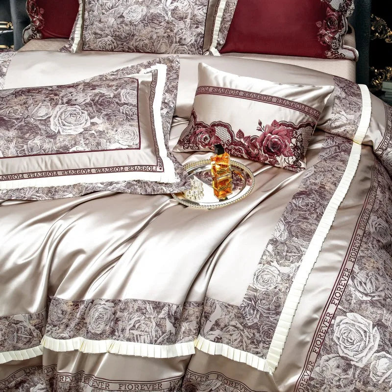 Halden Floral Luxury Bedding Set