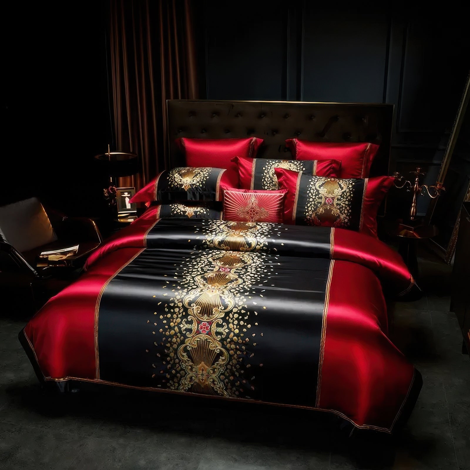 Imperial Scarlet Bedding Set