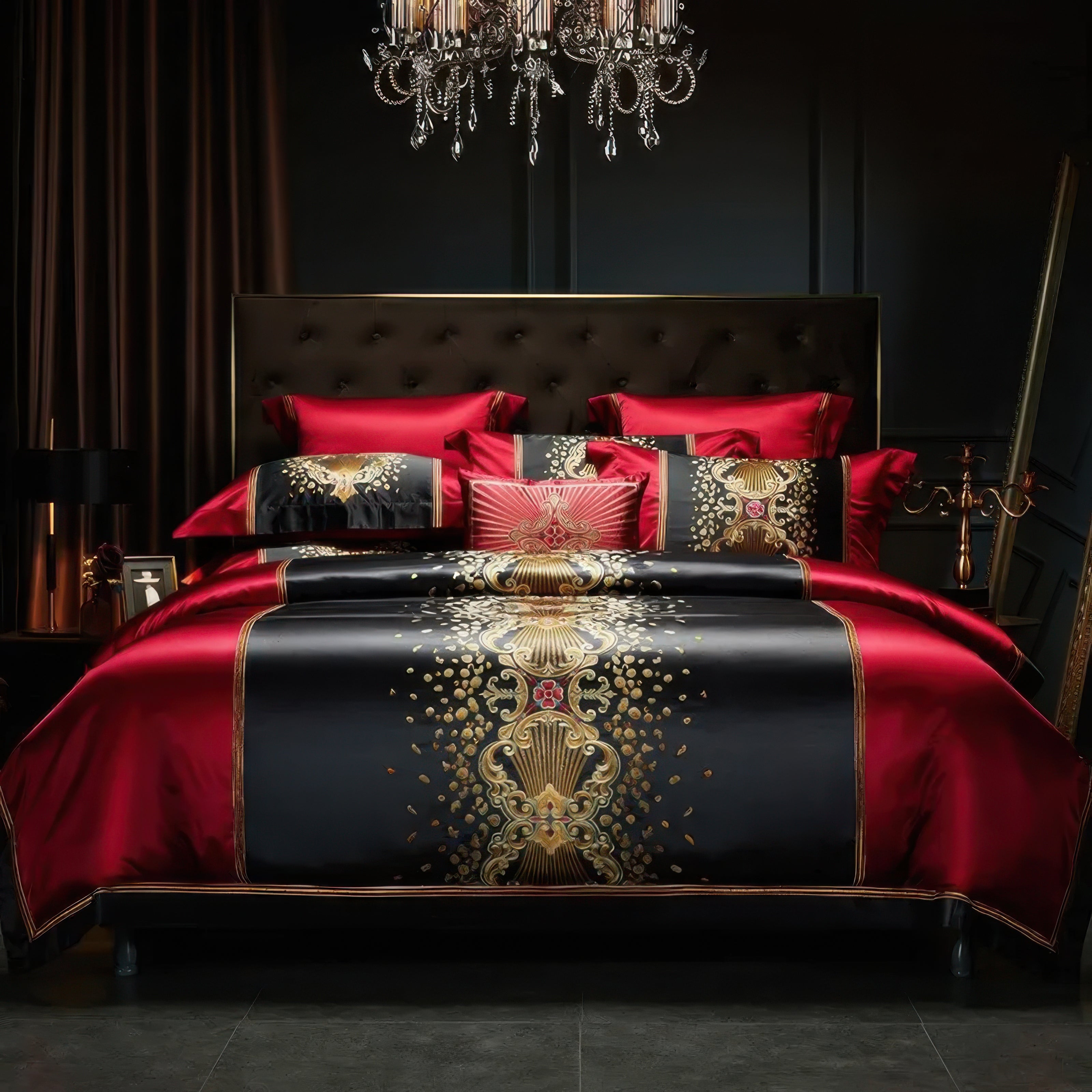 Imperial Scarlet Bedding Set