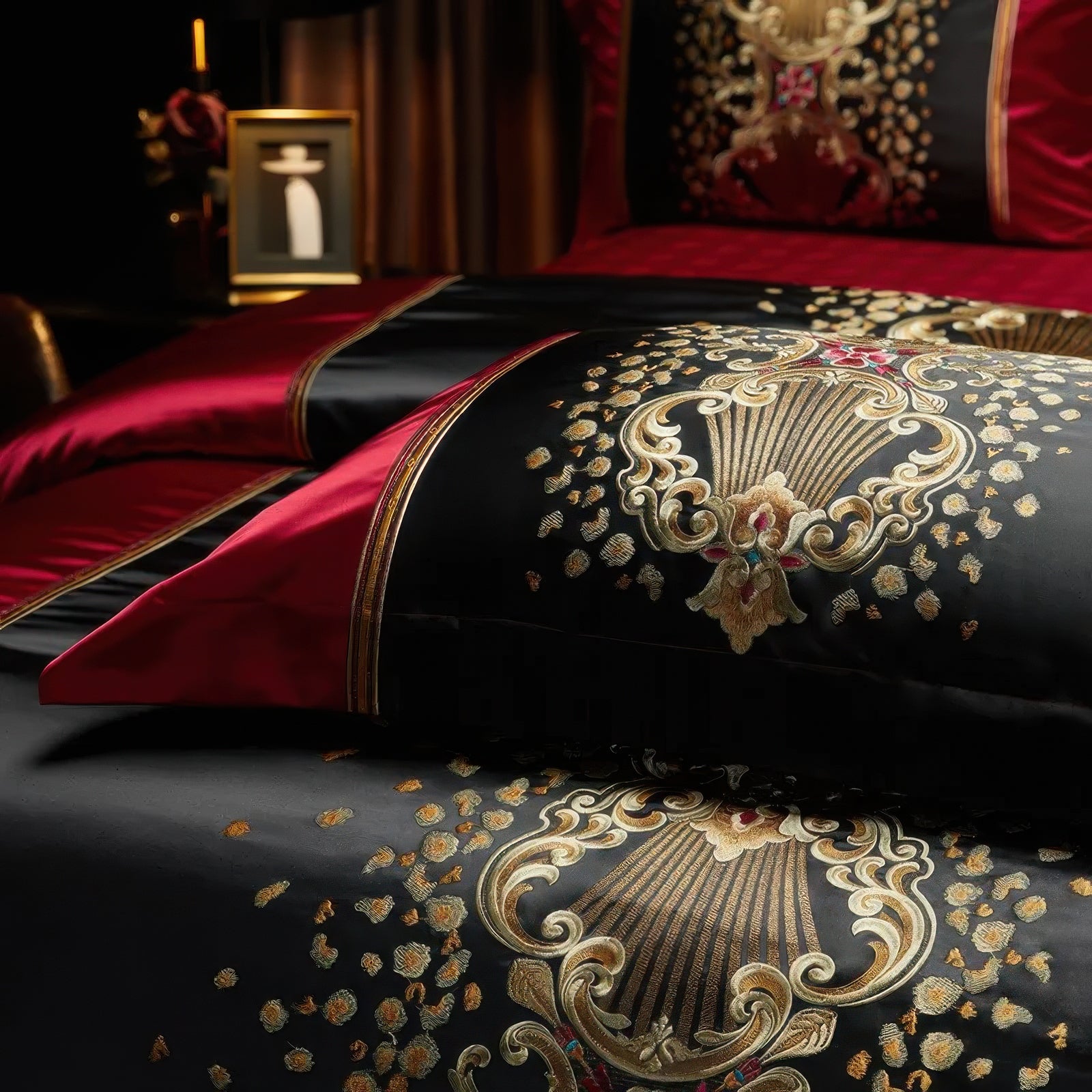 Imperial Scarlet Bedding Set