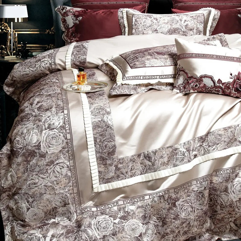 Halden Floral Luxury Bedding Set