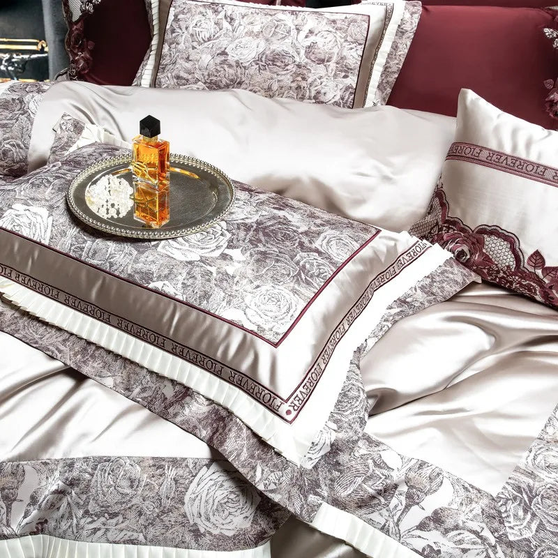 Halden Floral Luxury Bedding Set