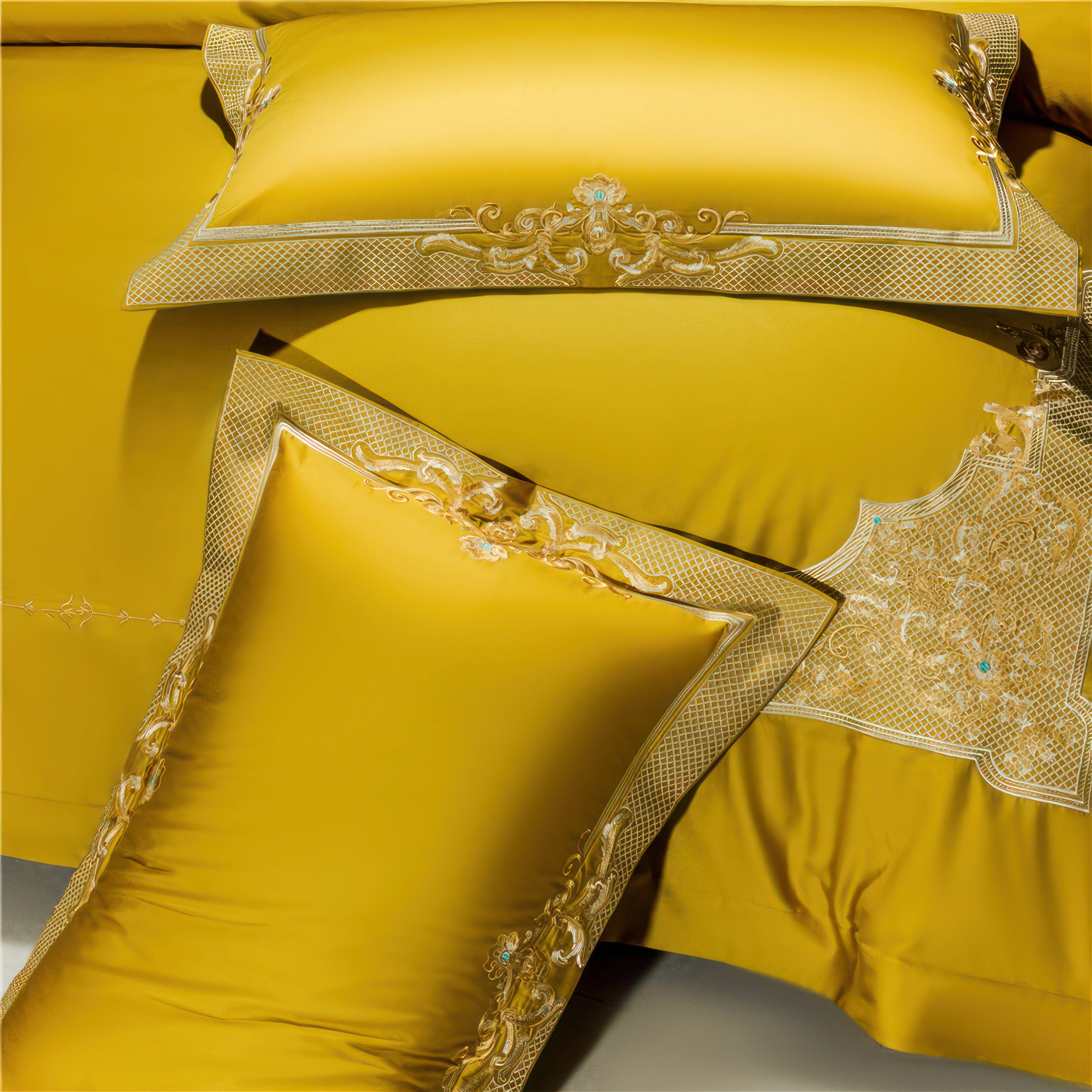 Royal Yellow Bedding Set