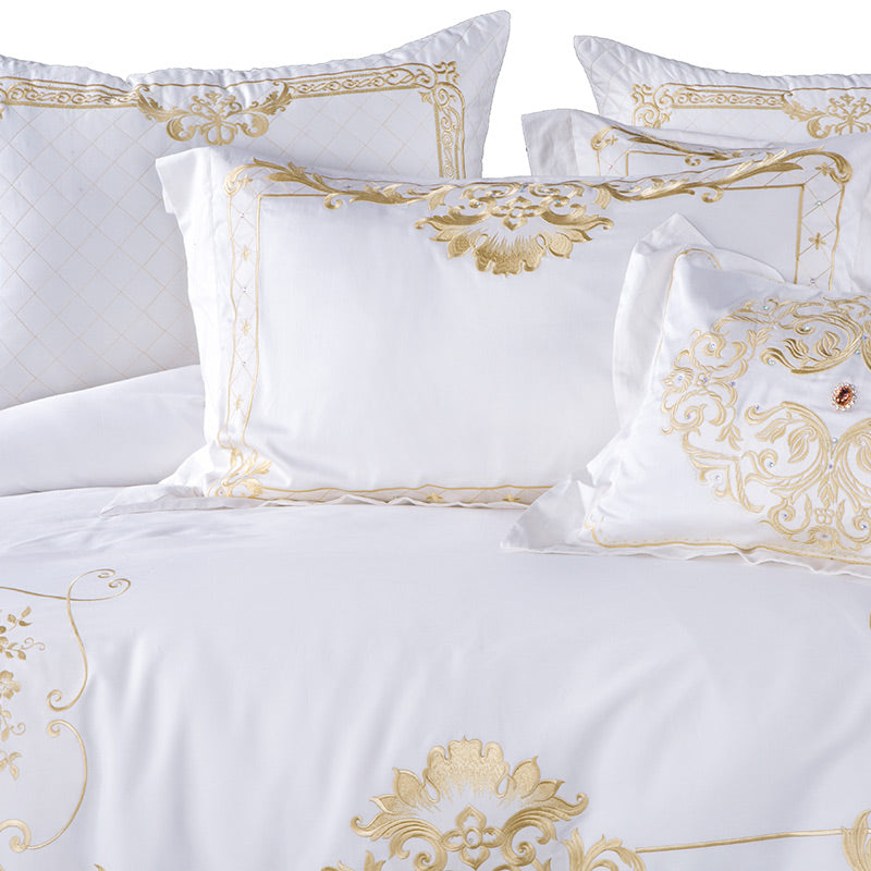 Elizabeth Egyptian Cotton Duvet Cover Set - Peak Luxy